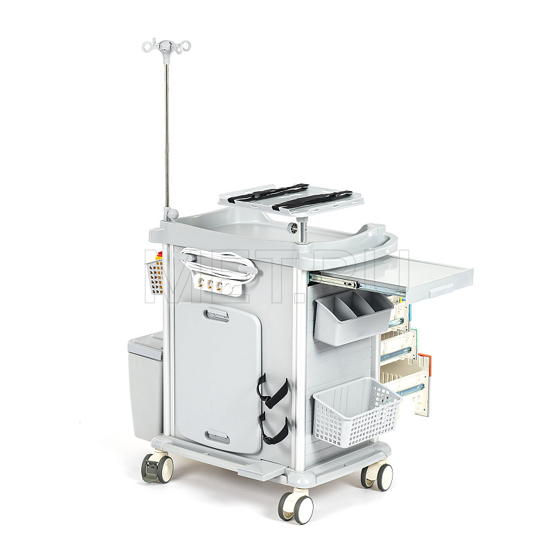 МЕТ PSC-170 Стол реаниматолога с цветовой кодировкой от производителя